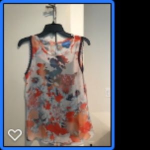Bright, Floral Blouse